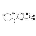 CAS#: 864754-28-9， 2-Methyl-2-propanyl [(2R)-1-(1,4-diazepan-1-yl)-3-methyl-1-oxo-2-butanyl]carbamate