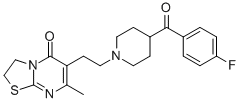 CAS#: 86487-64-1， 6-[2-[4-(4-Fluorobenzoyl)-1-Piperidinyl]Ethyl]-2,3-Dihydro-7-Methyl-5H-Thiazolo[3,2A]Pyrimidin-5-One