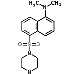 CAS#: 86516-36-1， N,N-Dimethyl-5-(1-piperazinylsulfonyl)-1-naphthalenamine
