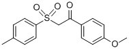 structure of CAS# 86516-51-0, 1-(4-Methoxyphenyl)-2-[(4-Methylphenyl)Sulfonyl]-1-Ethanone;1-(4-METHOXYPHENYL)-2-[(4-METHYLPHENYL)SULFONYL]-1-ETHANONE