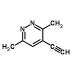 CAS#: 86520-98-1， 4-Ethynyl-3,6-dimethylpyridazine