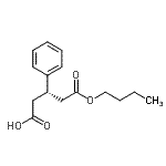 CAS 登录号：865366-96-7， (3S)-5-丁氧基-5-氧代-3-苯基戊酸