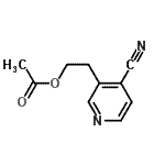 CAS#: 865611-00-3， 2-(4-Cyano-3-pyridinyl)ethyl acetate