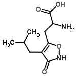 CAS#: 865792-24-1， 3-(4-Isobutyl-3-oxo-2,3-dihydro-1,2-oxazol-5-yl)alanine