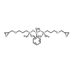 CAS#: 865811-59-2， 1,1,3,5,5-Pentamethyl-1,5-bis[3-(2-oxiranylmethoxy)propyl]-3-phenyltrisiloxane