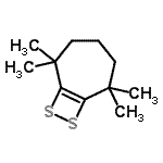 CAS#: 86596-78-3， 2,2,6,6-Tetramethyl-8,9-dithiabicyclo[5.2.0]non-1(7)-ene