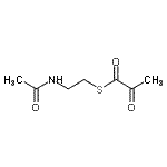 CAS#: 866012-16-0， S-(2-Acetamidoethyl) 2-oxopropanethioate