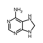 CAS#: 866231-38-1， 6-Amino-8,9-dihydro-7H-purin-8-yl