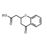 CAS#: 86628-18-4， (4-Oxo-3,4-dihydro-2H-thiochromen-2-yl)acetic acid