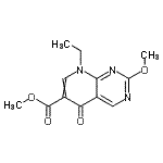 CAS#: 86651-05-0， Methyl 8-ethyl-2-methoxy-5-oxo-5,8-dihydropyrido[2,3-d]pyrimidine-6-carboxylate