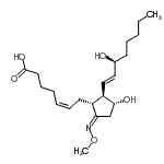 CAS#: 86659-90-7， (5Z,9E,11alpha,13E,15S)-11,15-Dihydroxy-9-(methoxyimino)prosta-5,13-dien-1-oic acid