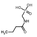 CAS#: 866605-63-2， [(Butyrylamino)methyl]phosphonic acid