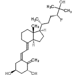 CAS#: 86677-62-5， (1R,3S,5Z,7E,24R)-24-Fluoro-9,10-secocholesta-5,7,10-triene-1,3,25-triol