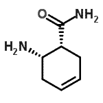 CAS#: 867011-19-6， (1R,6S)-6-Amino-3-cyclohexene-1-carboxamide