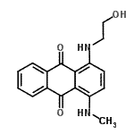 CAS#: 86722-66-9， 1-[(2-Hydroxyethyl)amino]-4-(methylamino)-9,10-anthraquinone