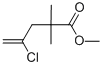 structure of CAS# 86799-85-1, Methyl 4-Chloro-2,2-Dimethyl-4-Pentenoate;METHYL 4-CHLORO-2,2-DIMETHYL-4-PENTENOATE
