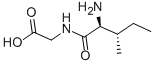 结构式 CAS# 868-28-0, H-异亮氨酰-甘氨酸