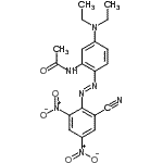 CAS#: 86836-00-2， N-{2-[(E)-(2-Cyano-4,6-dinitrophenyl)diazenyl]-5-(diethylamino)phenyl}acetamide