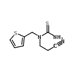 CAS#: 868591-22-4， 1-(2-Cyanoethyl)-1-(2-thienylmethyl)thiourea
