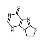 CAS#: 86870-52-2， 7,8-Dihydro[1,3]thiazolo[3,2-e]purin-4(1H)-one