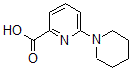 结构式 CAS# 868755-50-4, 6-(1-哌啶基)-2-吡啶羧酸