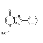 CAS#: 86969-15-5， 4-Ethyl-2-phenylpyrazolo[1,5-a]pyrimidin-7(4H)-one