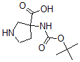 CAS#: 869786-49-2， 3-[[(1,1-Dimethylethoxy)Carbonyl]Amino]-3-Pyrrolidinecarboxylic Acid