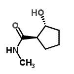 CAS#: 86984-36-3， (1R,2R)-2-Hydroxy-N-methylcyclopentanecarboxamide