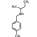 CAS 登录号：869942-01-8， N-(4-甲基苄基)-2-丁胺