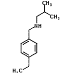 CAS#: 869942-55-2， N-(4-Ethylbenzyl)-2-methyl-1-propanamine