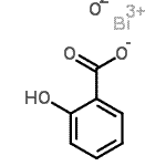 CAS#: 87-27-4， bismuth, 2-hydroxybenzoate, oxygen(-2) anion
