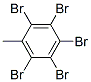 structure of CAS# 87-83-2, 2,3,4,5,6-Pentabromotoluene;1,2,3,4,5-Pentabromo-6-Methyl-Benzene;Cds1_000192;Maybridge1_002480