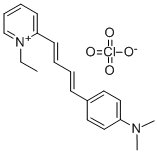CAS#: 87004-02-2， 2-[4-[4-(dimethylamino)phenyl]-1,- 3-butadienyl]-1-ethyl-Pyridinium perchlorate