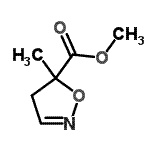 CAS#: 87046-29-5， Methyl 5-methyl-4,5-dihydro-1,2-oxazole-5-carboxylate