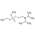 CAS#: 87046-69-3， S-[2-(Diisopropylamino)ethyl] O-ethyl O-methyl phosphorothioate