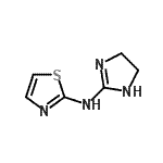 CAS#: 870538-89-9， N-(4,5-Dihydro-1H-imidazol-2-yl)-1,3-thiazol-2-amine