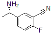 CAS#: 870849-70-0， 5-[(1S)-1-Aminoethyl]-2-Fluoro-Benzonitrile