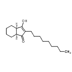 CAS#: 871482-74-5， (3aR,7aS)-3-Hydroxy-2-nonyl-3a,4,5,6,7,7a-hexahydro-1H-inden-1-one