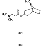CAS#: 87168-41-0， 8-Methyl-8-azabicyclo[3.2.1]oct-3-yl N,N-dimethyl-beta-alaninate dihydrochloride