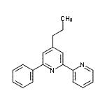 CAS#: 871798-93-5， 6-Phenyl-4-propyl-2,2'-bipyridine