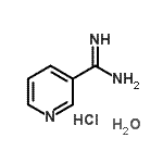 CAS#: 871825-82-0， 3-Pyridinecarboximidamide hydrochloride hydrate
