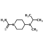 CAS#: 871828-52-3， 4-[Isopropyl(methyl)amino]-1-piperidinecarbothioamide