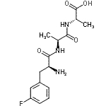 CAS#: 87184-16-5， 3-Fluoro-L-phenylalanyl-L-alanyl-L-alanine