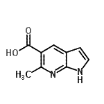 CAS#: 872355-55-0， 6-Methyl-1H-pyrrolo[2,3-b]pyridine-5-carboxylic acid