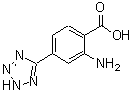 CAS#: 872473-26-2， 2-Amino-4-(2H-tetrazol-5-yl)benzoic acid