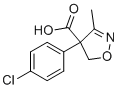 CAS#: 873000-74-9， 4-(4-Chlorophenyl)-3-methyl-4,5-dihydro-1,2-oxazole-4-carboxylic acid