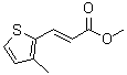 CAS#: 873208-18-5， Methyl (2E)-3-(3-methyl-2-thienyl)acrylate
