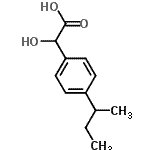 CAS#: 873381-42-1， (4-sec-Butylphenyl)(hydroxy)acetic acid