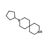 CAS#: 873433-57-9， 3-Cyclopentyl-3,9-diazaspiro[5.5]undecane