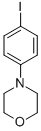 structure of CAS# 87350-77-4, 4-(4-Iodophenyl)Morpholine;4-(4-IODOPHENYL)MORPHOLINE